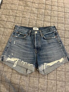 Agolde Parker Long Cuff Shorts